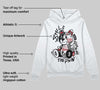 Black Toe 14s DopeSkill Hoodie Sweatshirt Smile Through The Pain Graphic