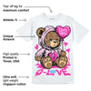 Triple Pink Dunk DopeSkill T-Shirt Broken Bear Graphic