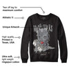 Black Cement 1s Low OG DopeSkill Sweatshirt Money Talks Graphic