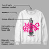 Fierce Pink 1s DopeSkill Sweatshirt King Chess Graphic