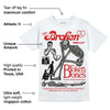 Fire Red 3s DopeSkill T-Shirt Broken Bones Graphic