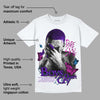 Dunk Purple Championship Court White DopeSkill T-Shirt Boys Don't Cry Graphic