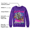 PURPLE Collection DopeSkill Purple Sweatshirt Get Rich Graphic