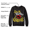 Yellow Snakeskin 11s DopeSkill Sweatshirt Do It For The Culture Graphic