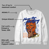 Dunk Futura Orange Blaze DopeSkill Sweatshirt Never Stop Hustling Graphic