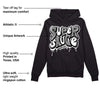 "Black/White" 1s DopeSkill Hoodie Sweatshirt Super Sauce Graphic