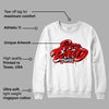 Red Cement 4S DopeSkill Sweatshirt Rare Breed Type Graphic