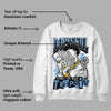 University Blue 5s DopeSkill Sweatshirt Sorry I've Been Trappin Graphic