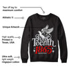 Black Cement 2s DopeSkill Sweatshirt Juneteenth 1865 Graphic