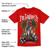 Red Collection DopeSkill Red T-shirt New I'm Loving It Graphic