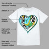 Chunky Dunks DopeSkill T-Shirt Heart Jordan Graphic