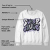 Indigo Haze 5s DopeSkill Sweatshirt Super Sauce Graphic