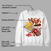 Fire Red 3s DopeSkill Sweatshirt Break Through Graphic