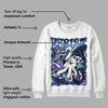 Midnight Navy 5s DopeSkill Sweatshirt Resist Graphic