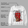 Cherry 12s DopeSkill Sweatshirt Never Stop Hustling Graphic