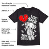 Dunk Low Pure Platinum DopeSkill T-Shirt Love Sick Graphic