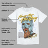 Blue Grey 13s DopeSkill T-Shirt Never Stop Hustling Graphic