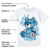 Military Blue 4s DopeSkill T-Shirt Smile Through The Pain Graphic