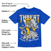 Royal Blue Collection DopeSkill Royal Blue T-shirt Threat Graphic