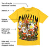 Vivid Sulfur 4s DopeSkill Yellow T-shirt Chillin Graphic