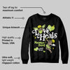 Bright Cactus 13s DopeSkill Sweatshirt New Love Heals Graphic