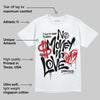 Black Toe 14s DopeSkill T-Shirt No Money No Love Typo Graphic