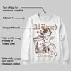 Harris Tweed x Sesame/Violet Mist Dunk DopeSkill Sweatshirt All Earned Graphic
