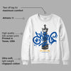 Dunk Blue Jay and University Gold DopeSkill Sweatshirt King Chess Graphic