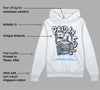 Powder Blue 9s DopeSkill Hoodie Sweatshirt Paid In Full Graphic