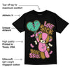 Dunk Playful Pink Multi Color Bronzine Clear Jade Luminous Green DopeSkill T-Shirt Love Sick Graphic