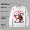 Red Cement 4S DopeSkill Sweatshirt VERSUS Graphic