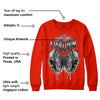 Red Foam Runner DopeSkill Vermillion Red Sweatshirt DopeSkill Evolution Graphic