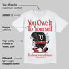 Red Taxi 12s DopeSkill T-Shirt Owe It To Yourself Graphic