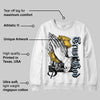 Blue Grey 13s DopeSkill Sweatshirt Trust God Graphic