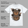 Palomino 1s DopeSkill T-Shirt New Double Bear Graphic