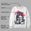 Powder Blue 9s DopeSkill Sweatshirt Hold My Own Graphic