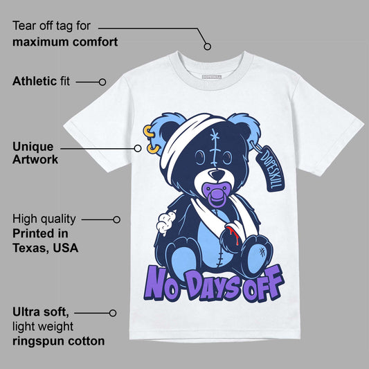 Georgetown 5s DopeSkill T-Shirt Hurt Bear Graphic