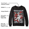 Black Cement 2s DopeSkill Sweatshirt Resist Graphic