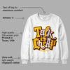 Yellow Bordeaux DopeSkill Sweatshirt Talk Is Chip Graphic