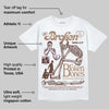 Harris Tweed x Sesame/Violet Mist Dunk DopeSkill T-Shirt Broken Bones Graphic