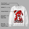 Cherry 12s DopeSkill Sweatshirt Hurt Bear Graphic