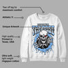 Powder Blue 9s DopeSkill Sweatshirt Trapped Halloween Graphic