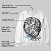 Legend Blue 11s DopeSkill Sweatshirt Money Longer Graphic