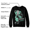 Green Glow 3s DopeSkill Sweatshirt Sneakerhead BEAR Graphic