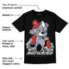 Bred Reimagined 4s DopeSkill T-Shirt MOMM Bear Graphic