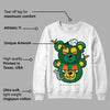 Green Collection DopeSkill Sweatshirt New Double Bear Graphic