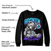 Aqua 6s DopeSkill Sweatshirt Sick Bear Graphic