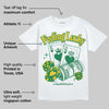 Green Collection DopeSkill T-Shirt Feeling Lucky Graphic