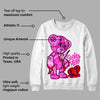 Dunk Low Active Fuchsia DopeSkill Sweatshirt Broken Heart Graphic