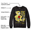 Yellow Snakeskin 11s DopeSkill Sweatshirt Love Kills Graphic